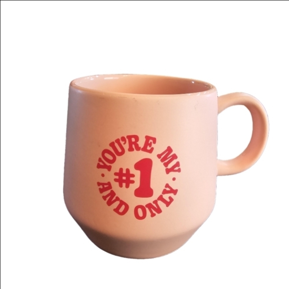 Chick-Fil-A Pink and Red Ceramic Mug with Cozy Design